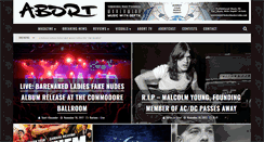 Desktop Screenshot of abortmag.com