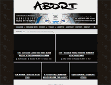 Tablet Screenshot of abortmag.com